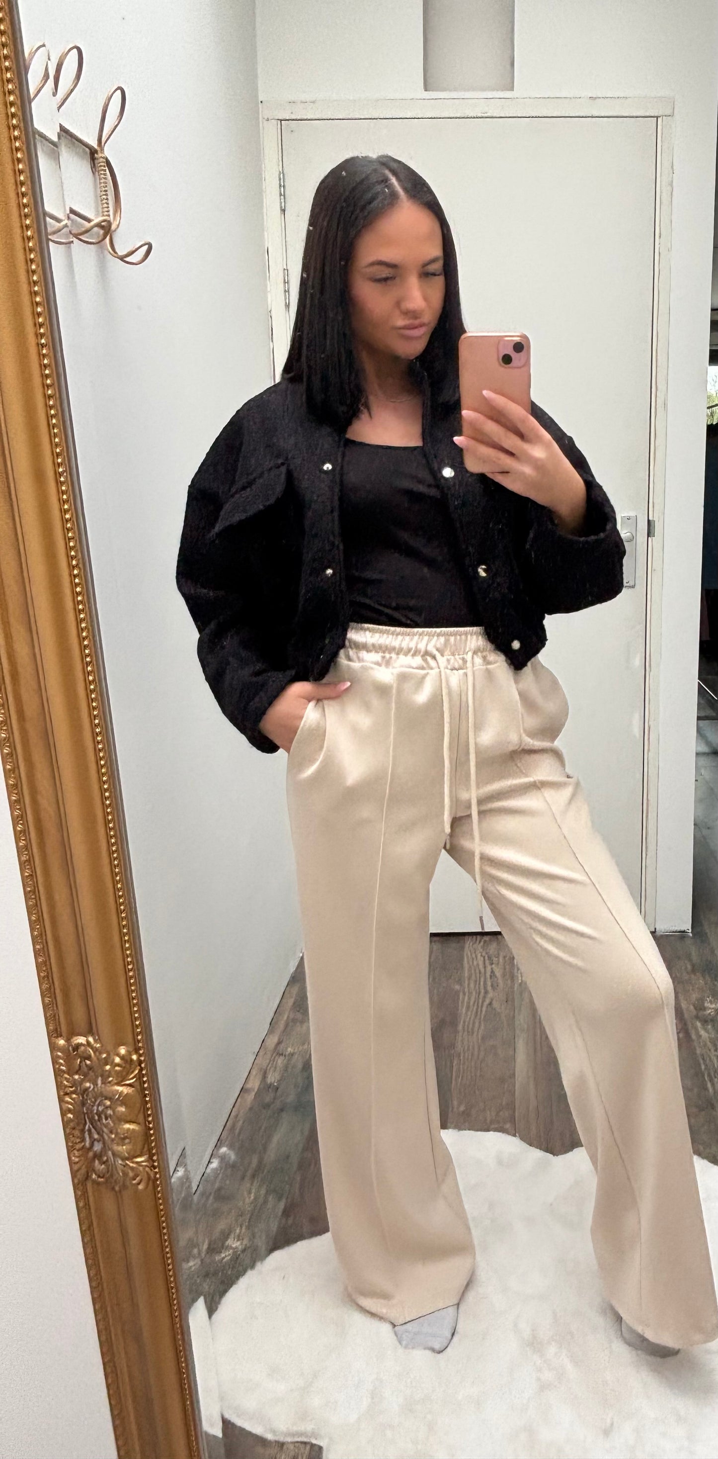 Pantalon Jogger | Beige