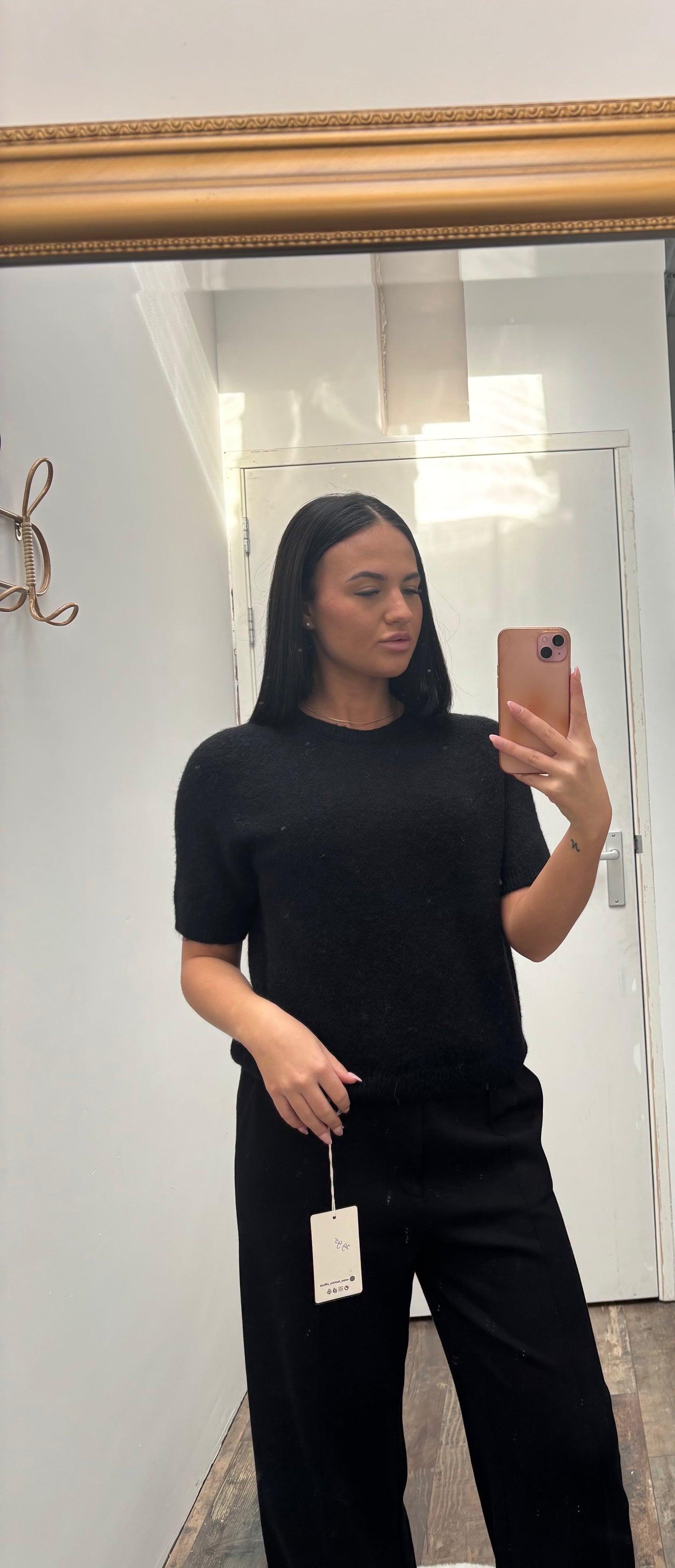 Wollig Truitje melissa |Zwart