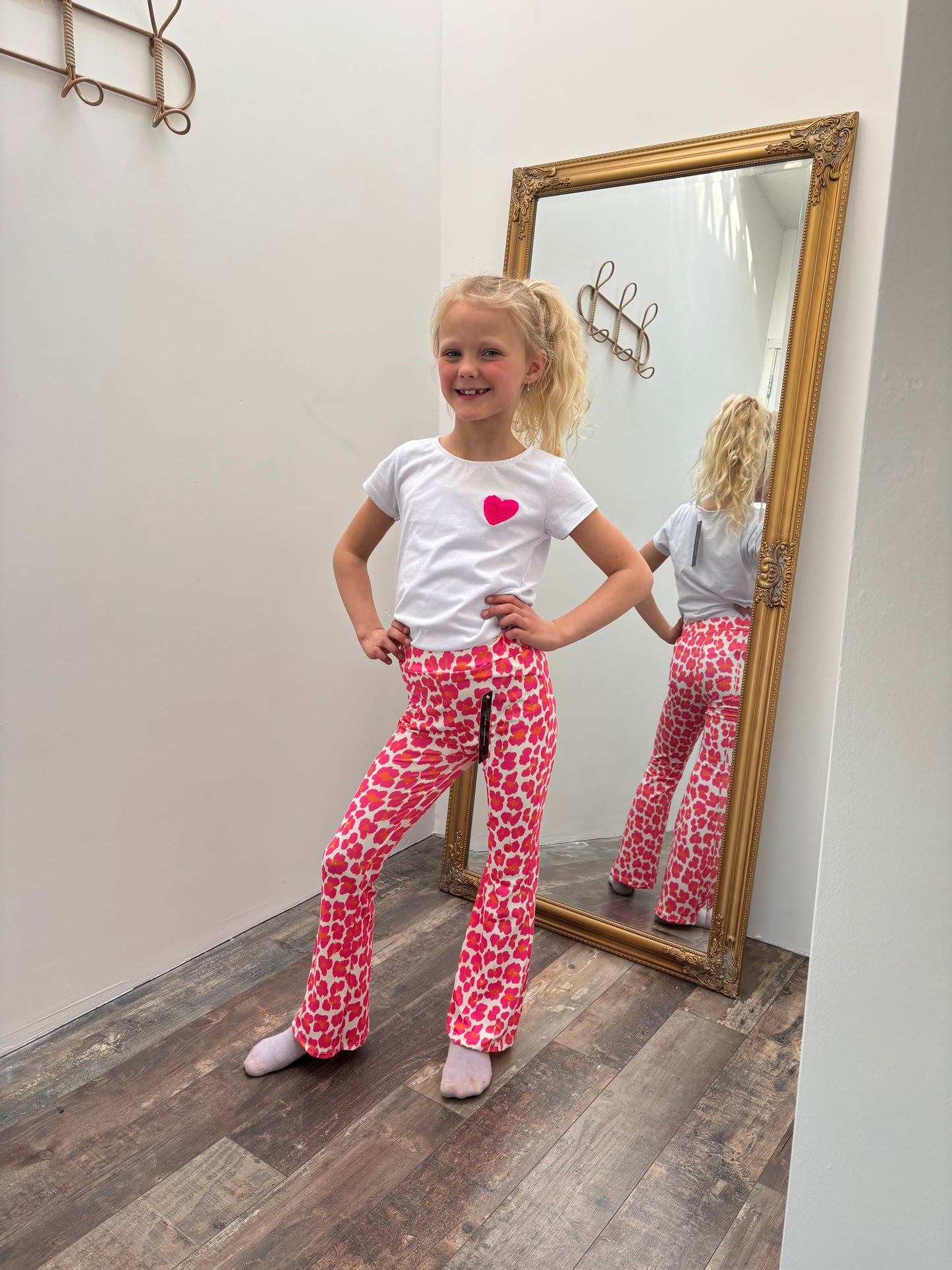 Flaired leopard | Pink