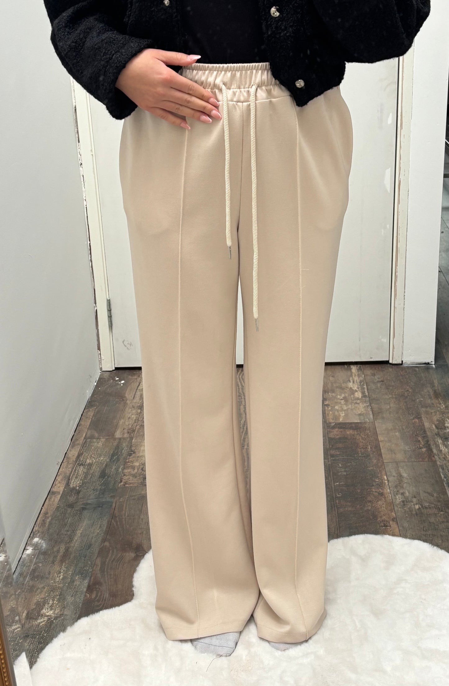 Pantalon Jogger | Beige