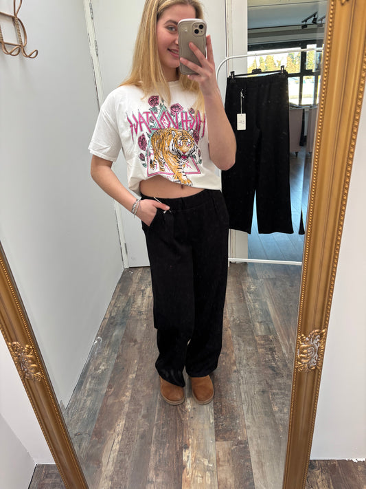 Pantalon Jogger | Zwart