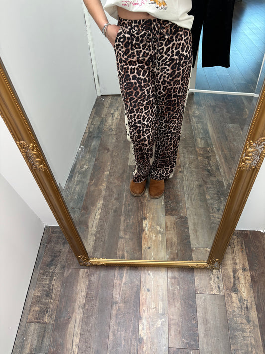 Leopard Star Pants | leopard